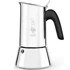 Bialetti Venus 4 Cup Induction Espresso Coffee Maker, Stovetop Moka Pot - Steel