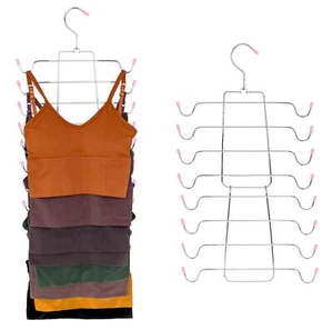 Premium Tank Tops Hangers,Bra Hanger Metal Space Saving Hanger Closet Organiz... - Picture 1 of 7