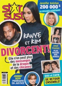 Kim Kardashian Star Systeme magazine DAKOTA JOHNSON JENNIFER ANISTON HILARY DUFF - Picture 1 of 1