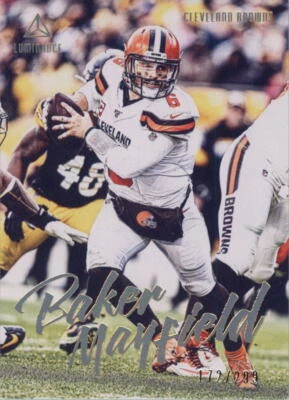 2020 Panini Luminance Gold #29 Baker Mayfield /299 - NM-MT - Image 1 of 2