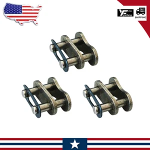 3pcs 428 Chain Master Link For ATV Dirt Bike Cycling Joint Clip Connecter Split - Picture 1 of 4