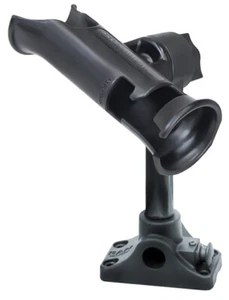 Soporte para caña de pescar RAM Tube Jr con mampara/base de superficie plana RAP-390-BMPU - Imagen 1 de 3