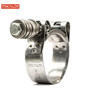 MIKALOR Supra Constant Tension Hose Clamp | W2 430SS | W4 304SS | 2 Pack - Picture 1 of 8