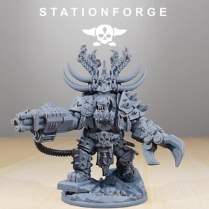 Orkaz Grand Nutta - StationForge - Grande Miniatura - 28mm Tabletop 3D Stampa - Bild 1 von 5
