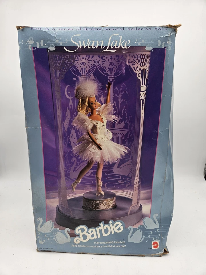 Muñeca bailarina musical Barbie Lago de los Cisnes de Mattel 1991 Foto 1 de 4