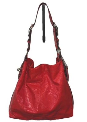 EUC COACH 19755 Peyton Patent Leather Hobo Shoulder Handbag Bag Purse - Image 1 of 4