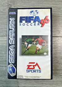 FIFA 96 &ndash; Sega Saturn (PAL) &ndash; Boxed + Manual &ndash; Tested Working &ndash; EA Long Box
