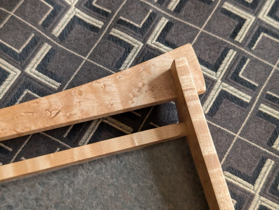 Bandeja para servir Davin & Kesler Inc ojo de pájaro arce grande 24 X 12 pulgadas  Foto 1 de 4