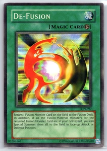 Yugioh De-Fusion LON-097 Super Rare Foil Unlimited Magic Spell Card LP Clean - Bild 1 von 2