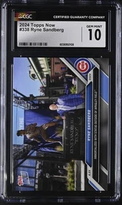 2024 Topps Now Ryne Sandberg #338 CGC 10 - Picture 1 of 2