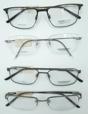 Charmant Eyeglasses Mens CHOOSE SIZE/COLOR/MODEL/FRAME Eyeglass Frames Glasses - Image 1 of 4