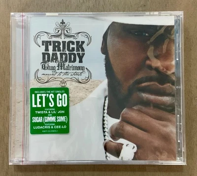 Trick Daddy, Thug Matrimony: Married to the Streets CD 2004 CLEAN VERSION SEALED - Imagem 1 de 2