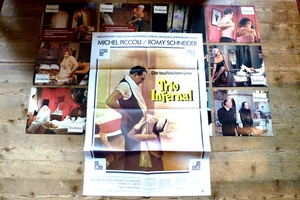 Kino Plakat Trio Infernal + 12 Aushangfotos, Michel Piccoli, Romy Schneider - Picture 1 of 11