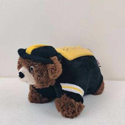 PITTSBURGH STEELERS PILLOW PETS DREAM LITES FOOTBALL BEAR - Image 1 of 4