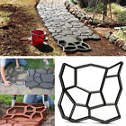 Diy Garden Path Maker Mold Driveway Walk Road Stone Concrete Paving Patio Mould