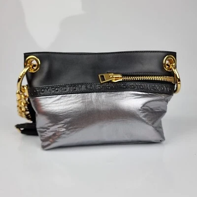 Bolso de hombro TOM FORD negro/plateado nuevo Foto 1 de 4