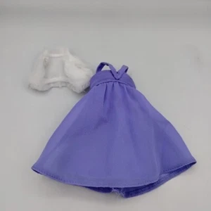 Spin Master Liv Doll Outfit Purple Dress White Fur Shrug - Picture 1 of 11