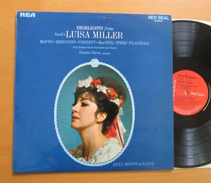 SB 6780 Verdi Luisa Miller Highlights Anna Moffo Bergonzi Verrett RCA NEAR MINT - Picture 1 of 6