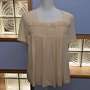 Stella McCartney Cream Silk Blouse - Size 40 (Small) - Picture 1 of 8