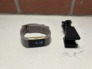 Fitbit Charge 2 Heart Rate + Fitness Wristband Large Rose Gold Series - Picture 1 of 3