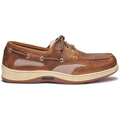 Sebago Clovehitch II Fgl Encerado Marrón Canela 922 Barco Zapato Hombre Tallas - Imagen 1 de 2