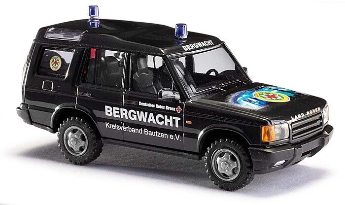 Busch 51919 - 1/87 Land Rover Discovery - Bergwacht Bautzen - Nuovo - Immagine 1 di 1