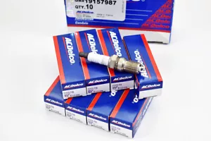 8 x AC Delco Spark Plugs Holden Commodore LB9 V8 5.0L 304 VN VP VQ VR VS VT VG R - Picture 1 of 3