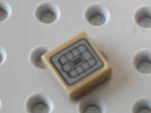 LEGO DkTan Tile 1x1 SW Rebel Alliance Jet Pack Ref 3070bpb090 Set 75157 75133 - Foto 1 di 1