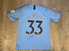 Gabriel Jesus  - Manchester City Fc Signed Shirt - Premier League **Coa** Brazil