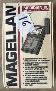 Magellan Meridian XL Satellite Handheld Navigator GPS Bundle Box Manuals Charger - Picture 1 of 14