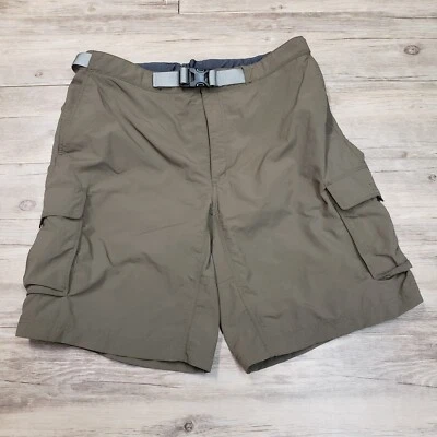 Pantalones Cortos de Carga Eastern Mountain Sports Nylon para Hombres 36 Verde 9" Senderismo Aire Libre Foto 1 de 4