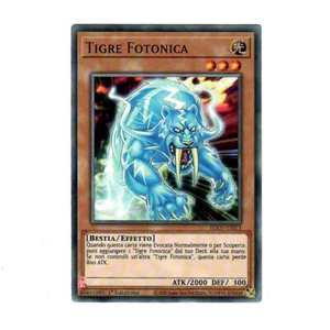 YU-GI-OH! EGO1-IT013 Tigre Fotonica Comune Italiano - Foto 1 di 1
