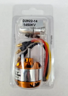 Avión Turnigy High Performance Outrunner Motor D2822/14 1450KV RC Foto 1 de 3