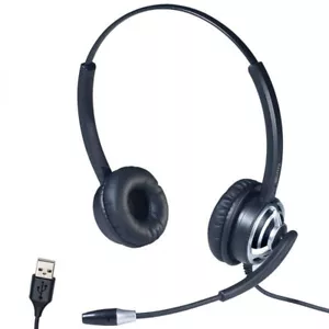 Cleyver HC65 USB Flex USB Duo Headset for PC/Mac - Picture 1 of 4