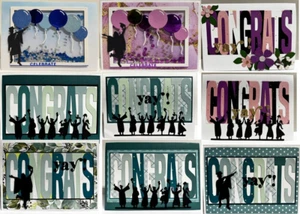 Graduation Cards : Handmade : Unique : You Choose Design - Picture 1 of 9