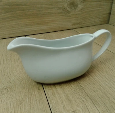 Next Jarra de cerámica para barco salsa de salsa blanca Foto 1 de 4