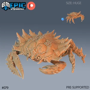 Giant Crab A | Epic Miniatures | RPG D&D Pathfinder Wargaming - Bild 1 von 1