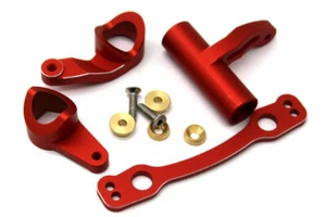 ALUMINUM STEERING ASSEMBLY FOR ARRMA 1/8 KRATON TYPHON TALION NOTORIOUS SENTON - Picture 1 of 24