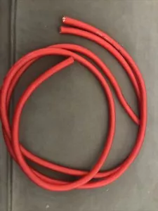 2.5ft And 3.5ft InstallBay 4 Gauge Red Power Wire (New) - Picture 1 of 1