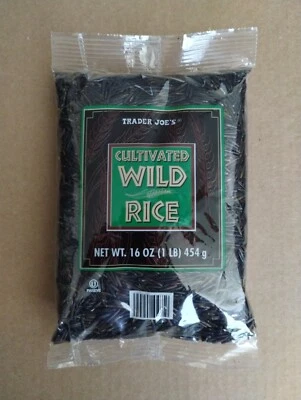 ARROZ SALVAJE CULTIVADO 1 LB Trader Joe's California | BOLSA SELLADA Foto 1 de 4