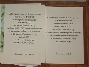 CURIOSA DUBOUT CARTOLINA SERIE LIMITATA - Zdjęcie 1 z 4