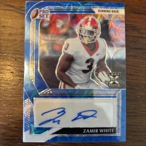 2022 Leaf Flash - Portrait Autographs Zamir White /15 Blue Metalized... - Picture 1 of 3