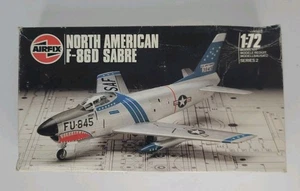 Airfix North American F-86D 'Dog' Sabre Modell 1:72 1986 teilmontierter Bausatz - Bild 1 von 14