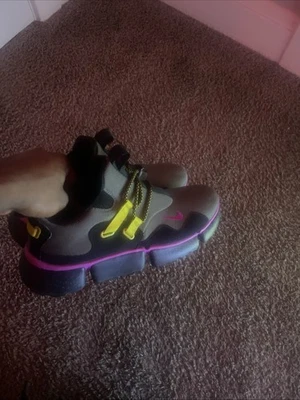 Nike Tenis Para Hombres Talla 10.5 Navaja de Bolsillo River Rock Gris Púrpura Zapatos Ah9709-001 Foto 1 de 4