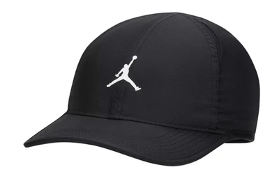 Nike Men's Air Jordan Dri-FIT Club Unstructured Curved Bill Cap Black Size M/L - Image 1 of 2