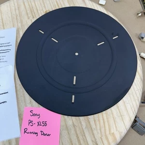 SONY PS-LX55 Turntable Parts - Guaranteed - Rubber Platter Mat - Picture 1 of 4