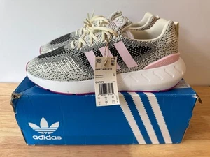 adidas Originals Swift Run 22 W Shoes Black, White, Pink GV7979 Women's 11 NWB - Picture 1 of 14
