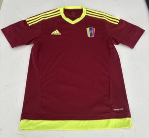 VENEZUELA 2015 2016 HOME FOOTBALL SHIRT SOCCER JERSEY ADIDAS S08905 SZ S MEN - Picture 1 of 13