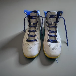 Under Armour Curry 2 Gold Rings Sz 13 Men’s Basketball Sneakers Pre-owned - Picture 1 of 17