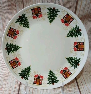 Aldi Crofton Ernte Teller 4er Set Weihnachten Festlich 8-1/2" Teller NEU IM KARTON! - Bild 1 von 4